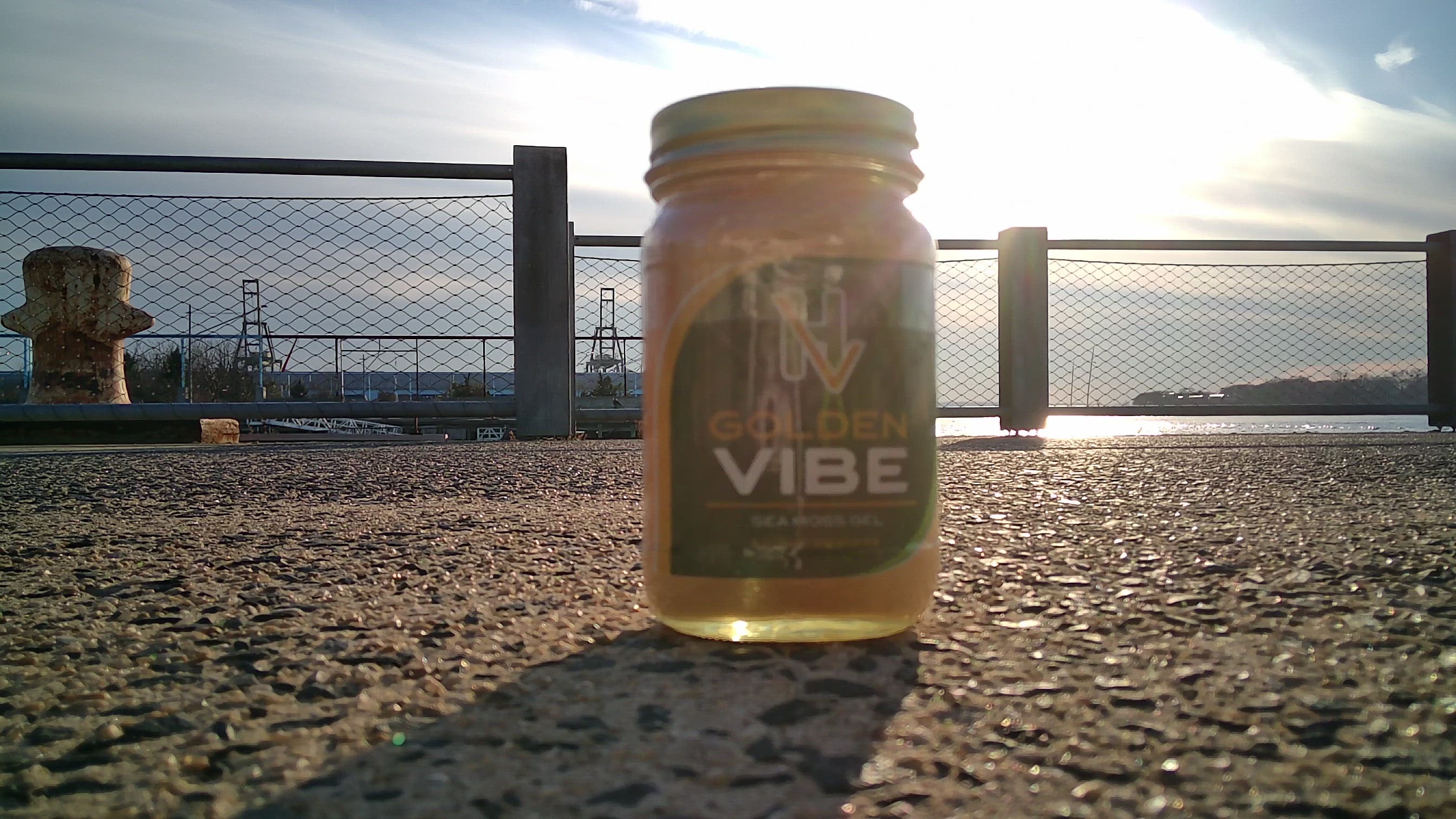 Golden Vibe Sea moss gel