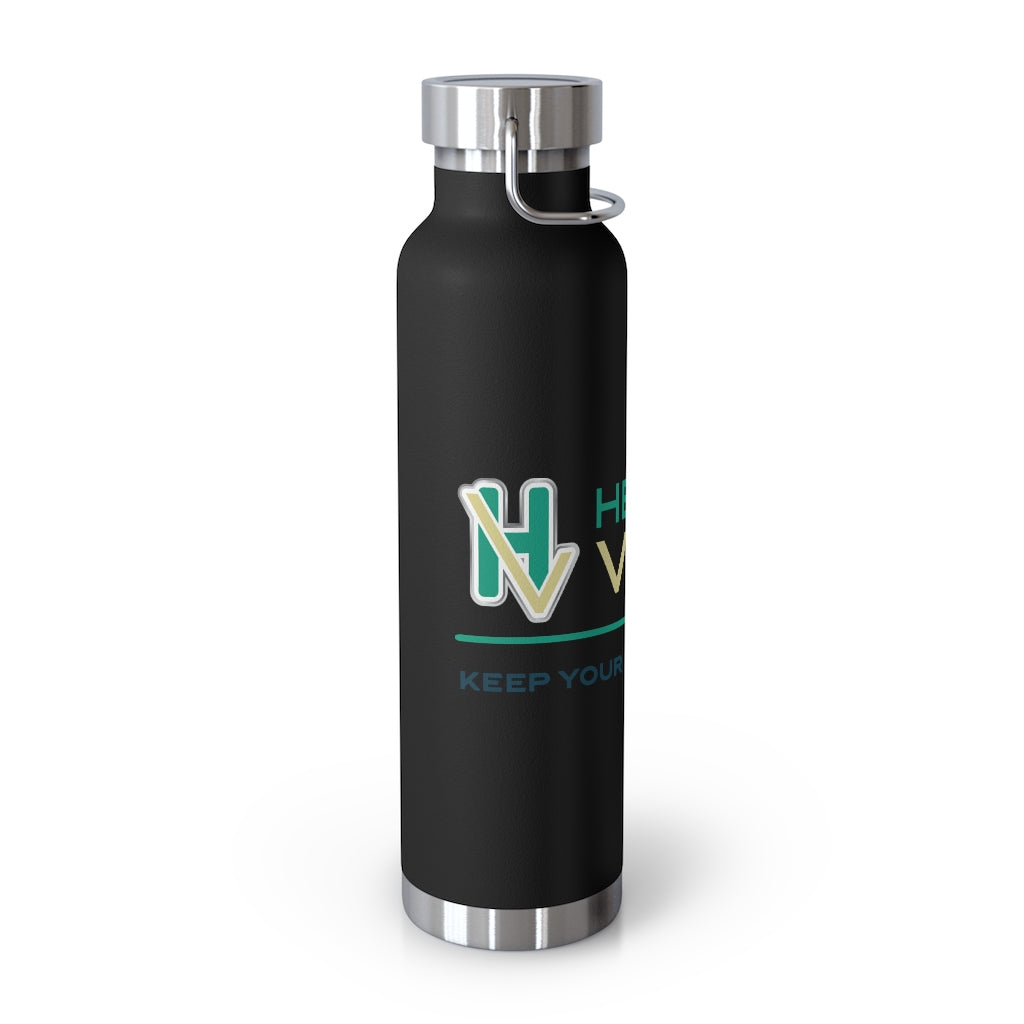 Healthy Vibez 22oz Vacuum Insulated Bottle - healthyvibezshop