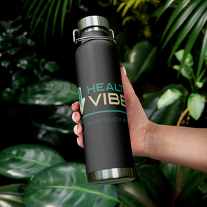 Healthy Vibez 22oz Vacuum Insulated Bottle - healthyvibezshop