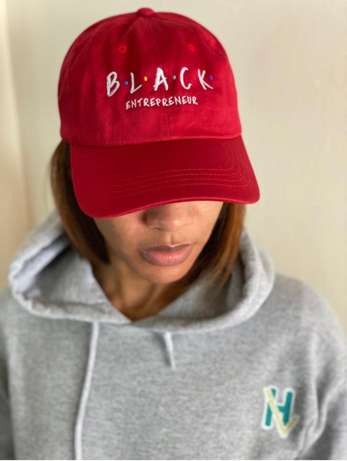 Black Entrepreneur Dad Hat (Multi Colors available) - healthyvibezshop